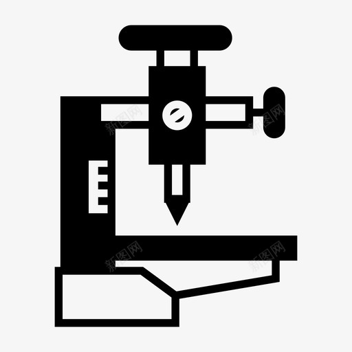 cnc自动工厂图标svg_新图网 https://ixintu.com cnc 半机械 工厂 机器 机器人 自动