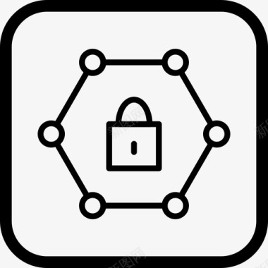 受保护网络锁定密码保护图标图标
