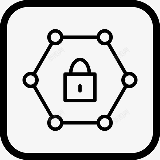 受保护网络锁定密码保护图标svg_新图网 https://ixintu.com 受保护网络 密码保护 搜索引擎优化 锁定