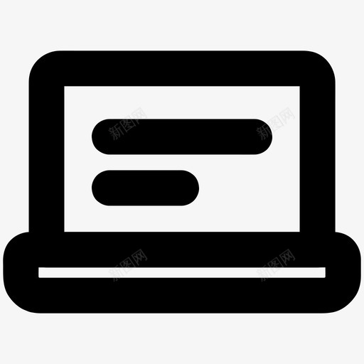 笔记本电脑电脑内容图标svg_新图网 https://ixintu.com 内容 安全 电子 电脑 笔记本 设备