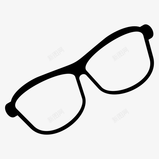 眼镜眼睛视力图标svg_新图网 https://ixintu.com 眼睛 眼镜 紫外线 缺陷 视力