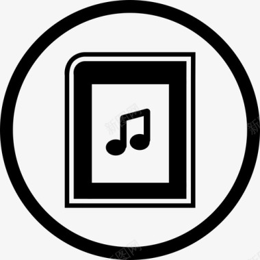 书籍电子书音乐书图标图标