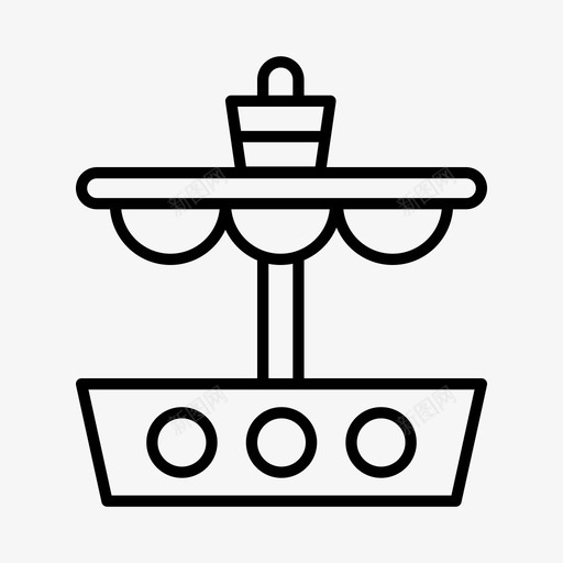 海盗船海军航海图标svg_新图网 https://ixintu.com 海军 海洋 海盗船 航海
