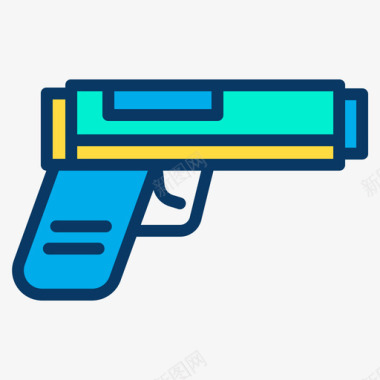 枪游戏64线颜色图标图标