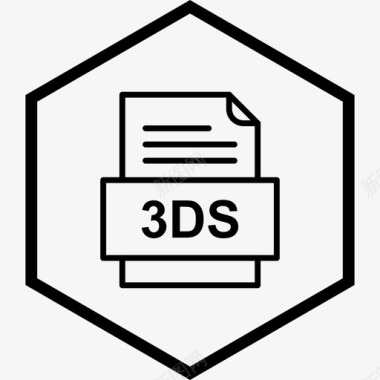 3ds文件文件文件类型格式图标图标