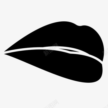 女性唇膏女性嘴唇人类嘴唇图标图标