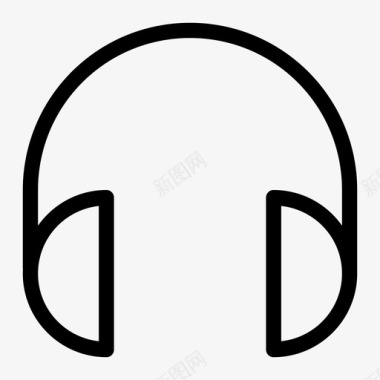 耳机音乐静音图标图标