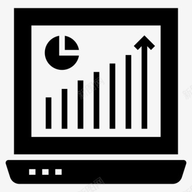 业务数据分析数据分析增长图图标图标