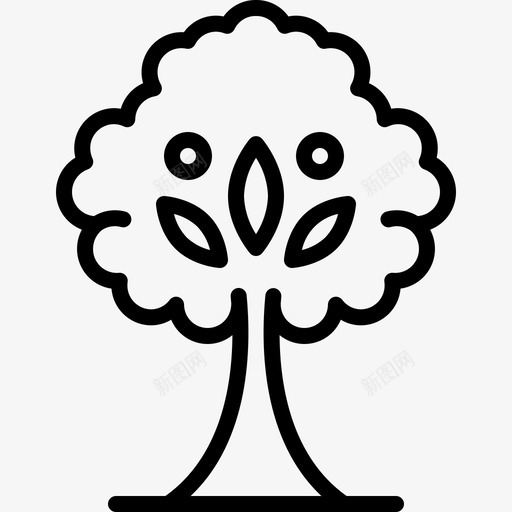 树绿松树树苗图标svg_新图网 https://ixintu.com 幼苗 木材 松树 树苗 绿松