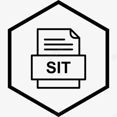 sit文件文件类型格式图标图标