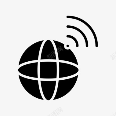 世界互联网连接在线图标图标
