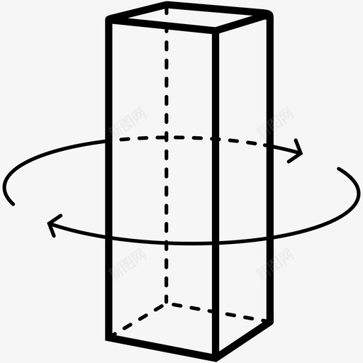 对象旋转三维旋转图标svg_新图网 https://ixintu.com 三维 对象旋转 旋转