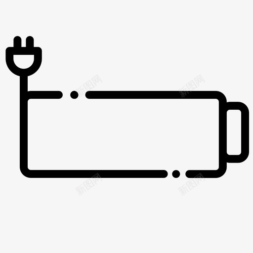 电池充电uiux收集集图标svg_新图网 https://ixintu.com uiux收集集 电池充电