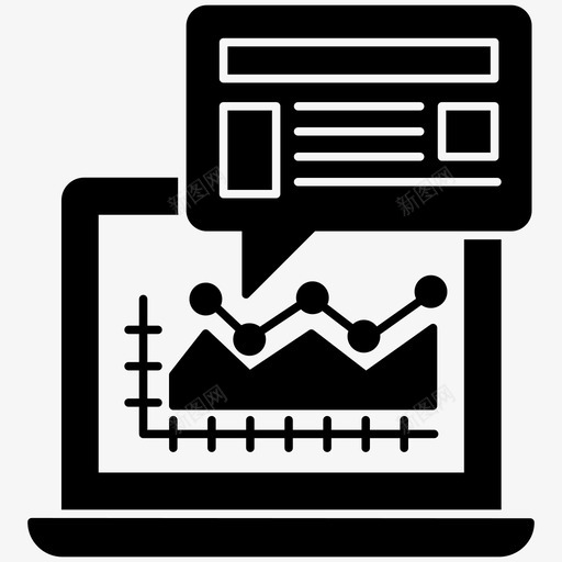 web页面消息数据分析数据信息图图标svg_新图网 https://ixintu.com web通知 web页面消息 关于web开发glyph向量图标的一组信息图元素 数据信息图 数据分析 统计信息