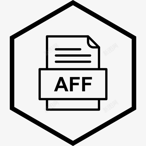 aaf文件文件文件类型格式图标svg_新图网 https://ixintu.com 41种 aaf 文件 格式 类型