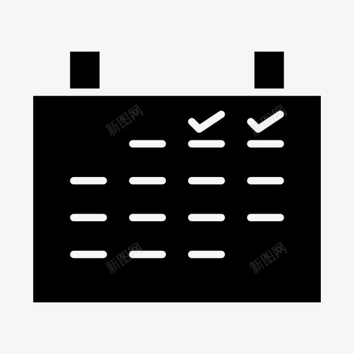 日历议程活动图标svg_新图网 https://ixintu.com 假日 日历 日程安排 标志 标志符 活动 电影院 符号 计划 议程