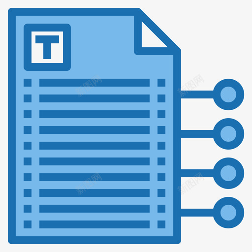 写作数字服务3蓝色图标svg_新图网 https://ixintu.com 写作 数字 服务 蓝色