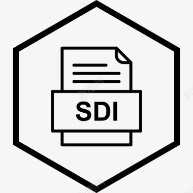 sdi文件文件文件类型格式图标图标