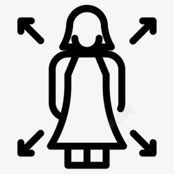 女性成长女性方向女性成长图标高清图片