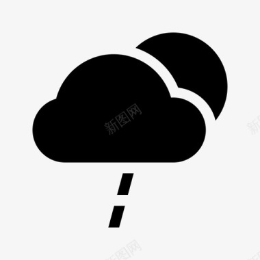 细雨云光图标图标