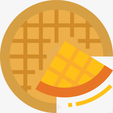 华夫饼早餐30无糖图标图标