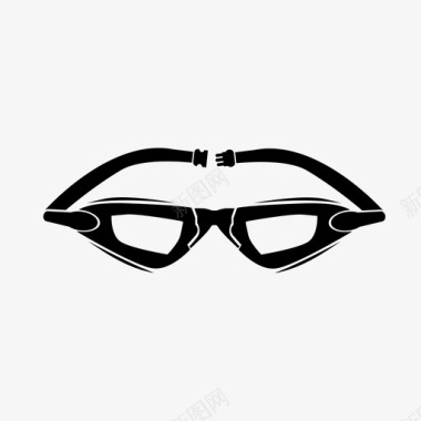 护目镜眼睛玻璃图标图标