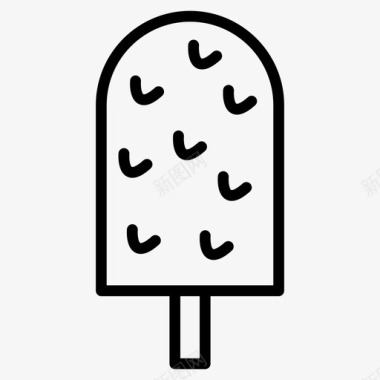 冰淇淋冰激凌美味图标图标