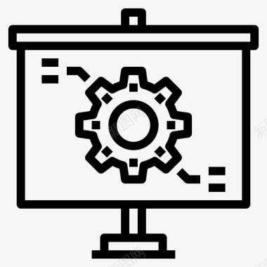 演示工程56线性图标图标