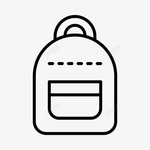 采购产品背包配件包图标svg_新图网 https://ixintu.com 书包 产品 背包 配件 采购