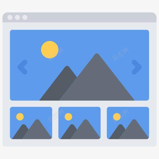 滑块网站7平面图标svg_新图网 https://ixintu.com 平面 滑块 网站
