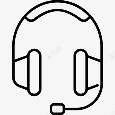 电脑耳机电器耳机图标图标