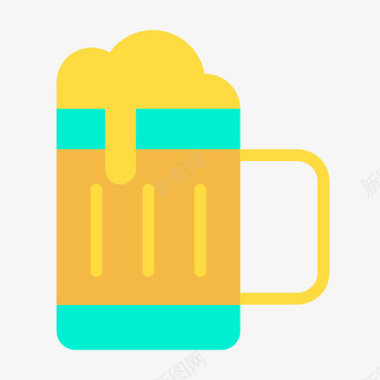 啤酒52号酒吧淡啤酒图标图标