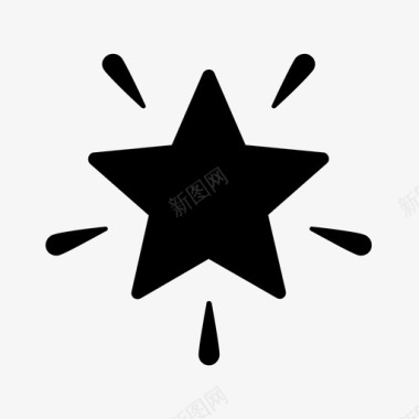 明星活动徽章图标图标