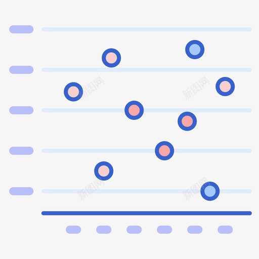 散点图信息图6线性颜色图标svg_新图网 https://ixintu.com 信息 散点图 线性 颜色