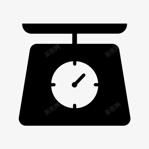 秤天平平衡图标svg_新图网 https://ixintu.com 千克 厨房秤 天平 平衡 秤 重量