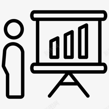 演示营销销售图标图标