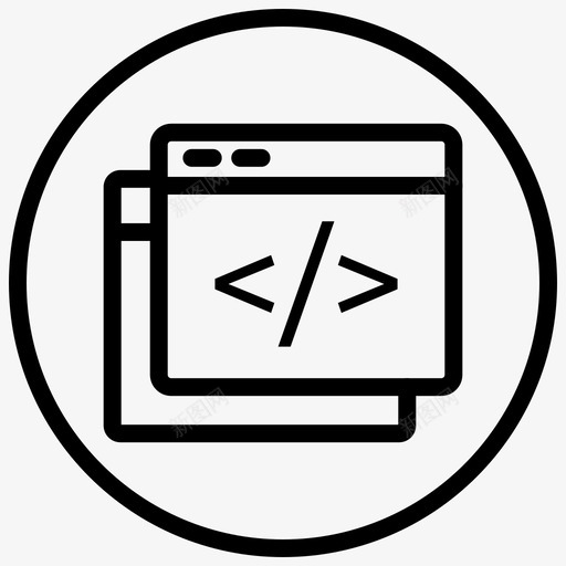 devops编码新代码图标svg_新图网 https://ixintu.com devops 代码 新代码 线圈 编码 编程 脚本