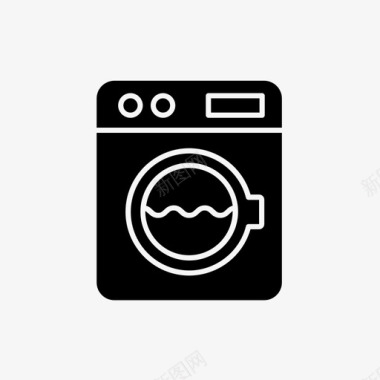 洗衣机电动图标图标