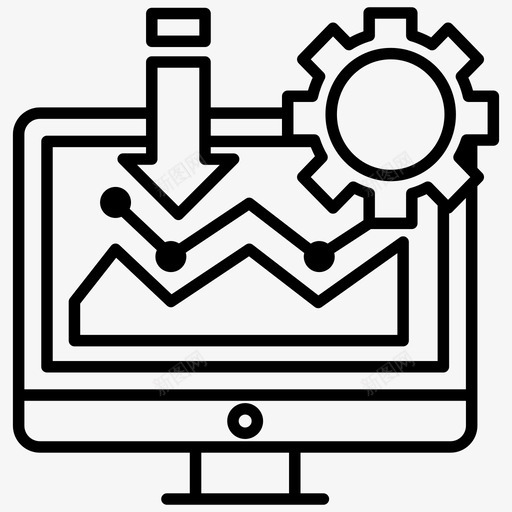 在线数据管理计算机数据调整图标svg_新图网 https://ixintu.com 向量 在线 技术 数据 数据处理 数据管理 治理 现代 计算机 设置 调整