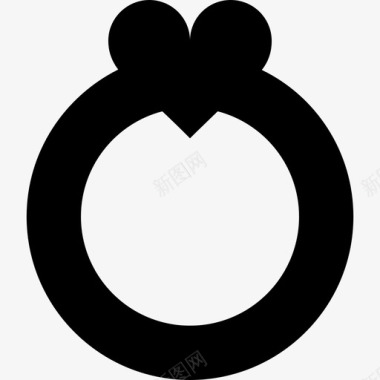 结婚戒指订婚爱情图标图标