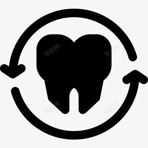 牙牙医33填充图标svg_新图网 https://ixintu.com 填充 牙医