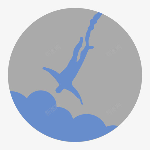 Bungee jumpingsvg_新图网 https://ixintu.com Bungee jumping