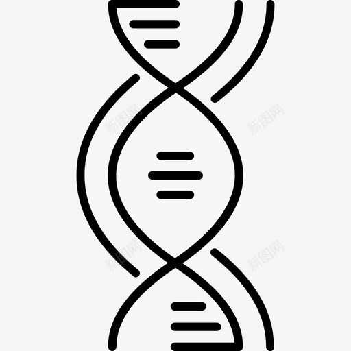 dna定义遗传学图标svg_新图网 https://ixintu.com dna 化学 定义 研究 科学 遗传学