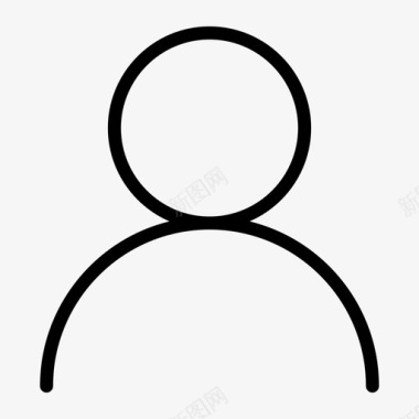 用户人身份图标图标
