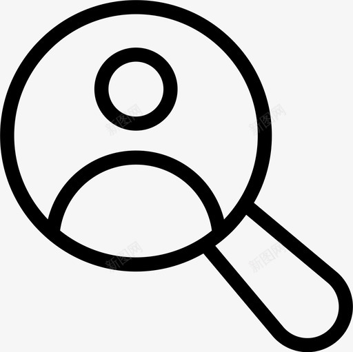 侦探搜索引擎优化和市场营销22直线图标svg_新图网 https://ixintu.com 优化 侦探 市场营销 搜索引擎 直线