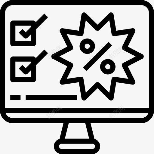 销售研究购物图标svg_新图网 https://ixintu.com 储存 研究 购物 销售