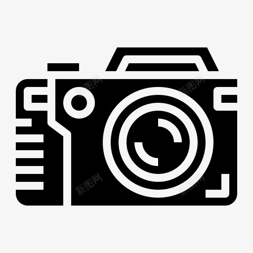 单反相机摄影专业图标svg_新图网 https://ixintu.com 专业 单反 扎实 技术 摄影 相机