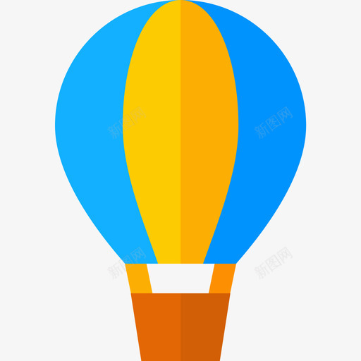 热气球车辆和运输工具4个扁平图标svg_新图网 https://ixintu.com 4个 扁平 热气球 车辆 运输工具