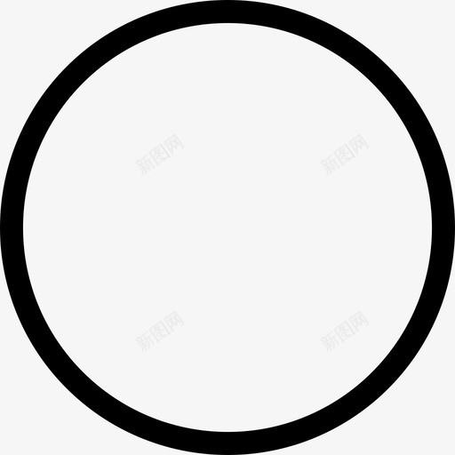 戒指手镯圆圈图标svg_新图网 https://ixintu.com 圆圈 戒指 手镯 月亮