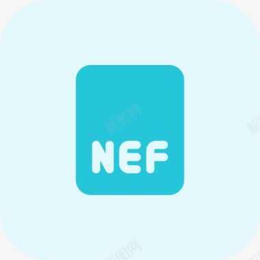 Nef图像文件tritone图标图标